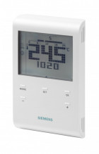 Siemens RDE100.1 Programovatelný digitální prostorový termostat, drátový  