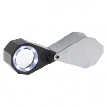 Viewlux lupa 10x, 21 mm, s LED světlem  