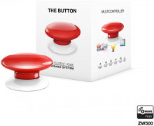 Fibaro The Button, multifunkční tlačítko, Z-Wave Plus, červená 