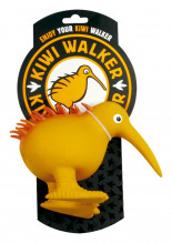 Kiwi Walker Latexová hračka pískací Kiwi, Velikost L 13,5 cm, Oranžová  