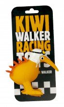 Kiwi Walker Latexová hračka pískací Racer, Velikost 10,5 cm, Bílá helma  