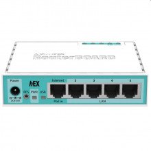 RouterBoard Mikrotik RB750Gr3 hEX router, 256MB RAM, 5xGLAN, vč. L4  
