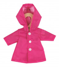 Hračka Bigjigs Toys Růžový kabátek pro panenku 28 cm  