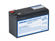 Baterie Avacom (olověný akumulátor) 12V 9Ah do vozítka Peg Pérego - neoriginální  