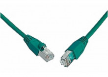 Patch kabel Solarix SFTP cat 5e, 5m, snag-proof - zelený  