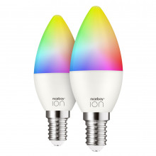 Chytrá žárovka Niceboy ION SmartBulb Color 5,5W - E14 SET 2 ks  