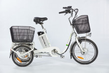 Elektrokolo Spirit SHOPPING2, tříkolka bílá, 250W, 36V/18Ah 