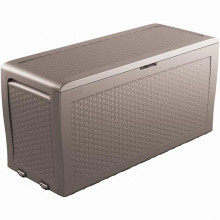 Zahradní box Keter Samoa Rattan Box 270L cappuccino  