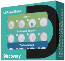 Příslušenství Discovery Flora 12 Prepared Slides Set - sada hotových preparátů  