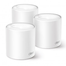 WiFi router TP-Link Deco X50(3-pack) AX3000, WiFi 6, 3x GLAN, / 574Mbps 2,4GHz/ 2402Mbps 5GHz  