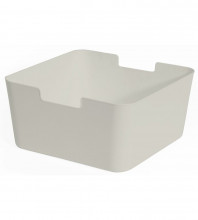 Box Compactor úložný Ecologic, 100% rozložitelný, 32 x 31 x 15 cm, bílá  