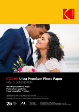 Fotopapír Kodak Ultra Premium Photo RC Gloss (280g/m2) A4 25 listů  