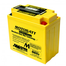 Baterie Motobatt MB9U 11Ah, 12V, 4 vývody  