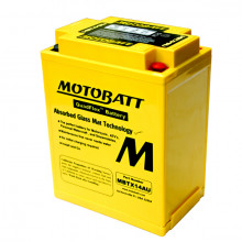 Baterie Motobatt MBTX14AU 16,5Ah, 12V, 4 vývody  