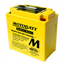 Baterie Motobatt MB16U 20Ah, 12V, 4 vývody  