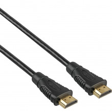 Kabel propojovací HDMI 1.4 s Ethernetem HDMI (M) - HDMI (M),  zlacené konektory, 15m  