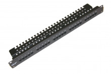 Patch panel LEXI-Net ISDN 25p. 1U - Black  