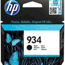 Inkoust HP 934 černá inkoustová kazeta, ink cartridge (black), C2P19AE  