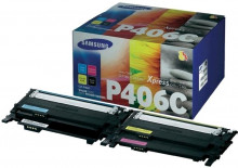 Toner HP / Samsung CLT-P406C/ELS multipack CMYK, SU375A 1500 stran  