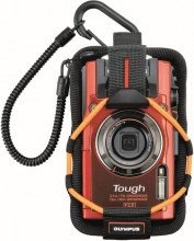 Pouzdro Olympus CSCH-123  orange pro TG fotoaparáty ( TG-850, TG-860, TG-3, TG-4 )  