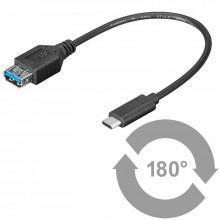 Kabel USB 3.1 konektor C/male - USB...