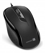 Myš Connect IT CMO-1200 optická, USB, černá  