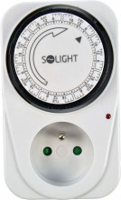 Spínací hodiny Solight DT02 rozpětí týden, min. časový úsek 2hod  
