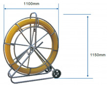 Protahovací pero sklolaminátové ve stojanu 9mm - 150m  