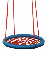 Houpačka Woody Houpací kruh (průměr 100cm) - červeno-modrý  