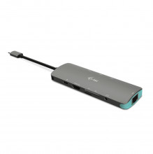 Dokovací stanice i-Tec USB-C Metal Nano 4K HDMI LAN + Power Delivery 100W  