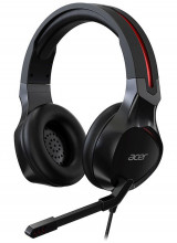 Sluchátka Acer Nitro 50mm, microfon, jack, 21 Ohm, černé  
