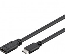 Kabel USB- C prodlužovací USB 3.1 generation 2, C/male - C/female, 1,5m  