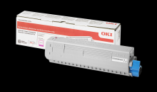 Toner OKI 46861306 do C834/C844 (10 000 stran), purpurový  