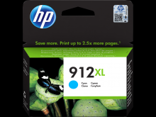 Inkoust HP 912 XL azurová, 3YL81AE (825 str./ 5%)  