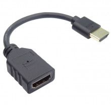 Adaptér Flexi HDMI Male - Female pro ohebné zapojení kabelu do TV  