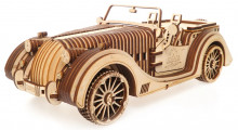 Hračka Ugears 3D dřevěné mechanické puzzle VM-01 Auto (roadster)  