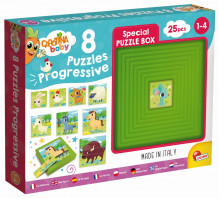 Hračka Liscianigioch Carotina Baby 9 Puzzle - Farma  