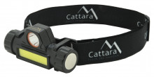 LED čelovka Cattara 120lm nabíjecí  