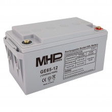 Baterie MHPower GE65-12 GEL, 12V/65...