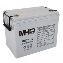 Baterie MHPower GE75-12 GEL, 12V/75Ah, T1-M6, Deep Cycle  