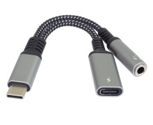 Redukce USB-C /3,5mm jack s DAC chi...