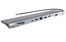 Dokovací stanice USB-C Full Size MST vhodná pod notebook  