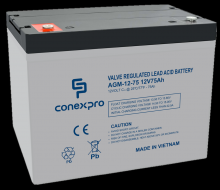 Baterie Conexpro AGM-12-75 VRLA AGM...