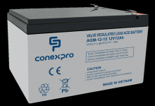 Baterie Conexpro AGM-12-12 VRLA AGM 12V/12Ah, T2  