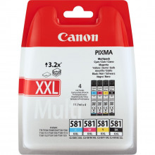 Inkoust Canon CLI-581XXL C/M/Y/BK - Multipack  
