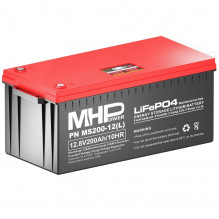 Baterie MHPower MS200-12(L) LiFePO4, 12V/200Ah, LC5-M8  