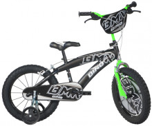 Dětské jízdní kolo Dino Bikes BMX černé 16" chlapecké  
