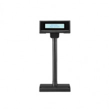 Displej FEC FL-2024MW LCD, 2x20, 14mm, černý, RS232 