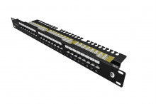 Patch panel Solarix SX24L-6-UTP-BK-...