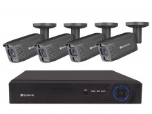 Kamerový set Securia Pro NVR4CHV5S-B IP, 5Mpx, 4 kamery, PoE NVR, černá 